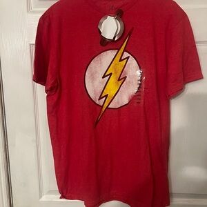 DC Comics Red Flash Logo Short Sleeve Tee